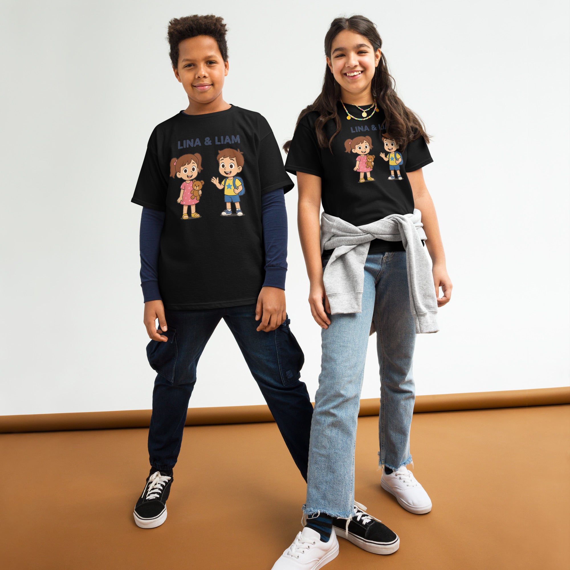 Kids Classic T-Shirt – Soft Cotton for Boys & Girls | SOLZAYN